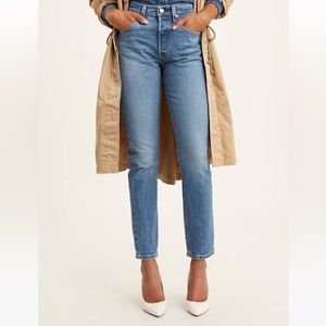 Lightly worn Levi’s 501 Skinny Jeans